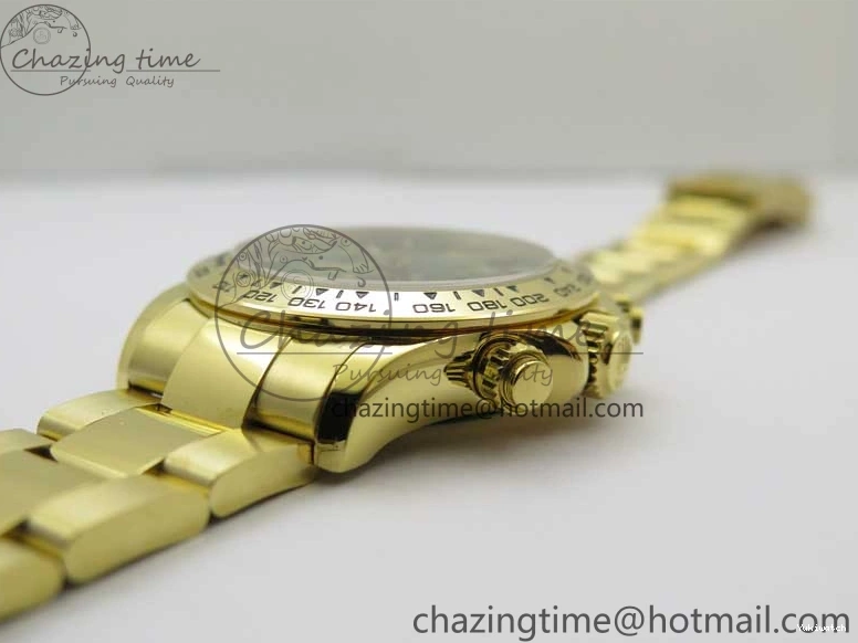 YG Daytona Edition Green YG 1:1 Best Bracelet Steel 904L KKF A7750 Dial on 0401